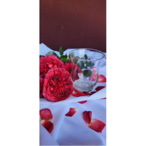 Glass Candle Holder or Vase Clear